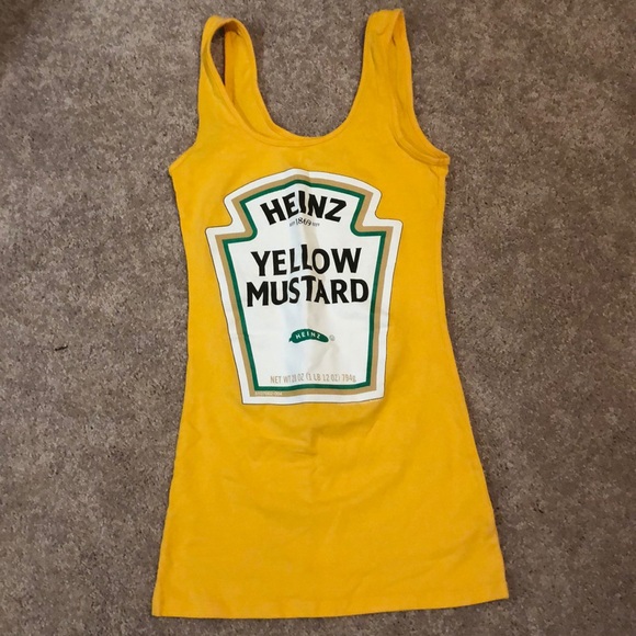 Yellow mustard dress - Picture 1 of 3